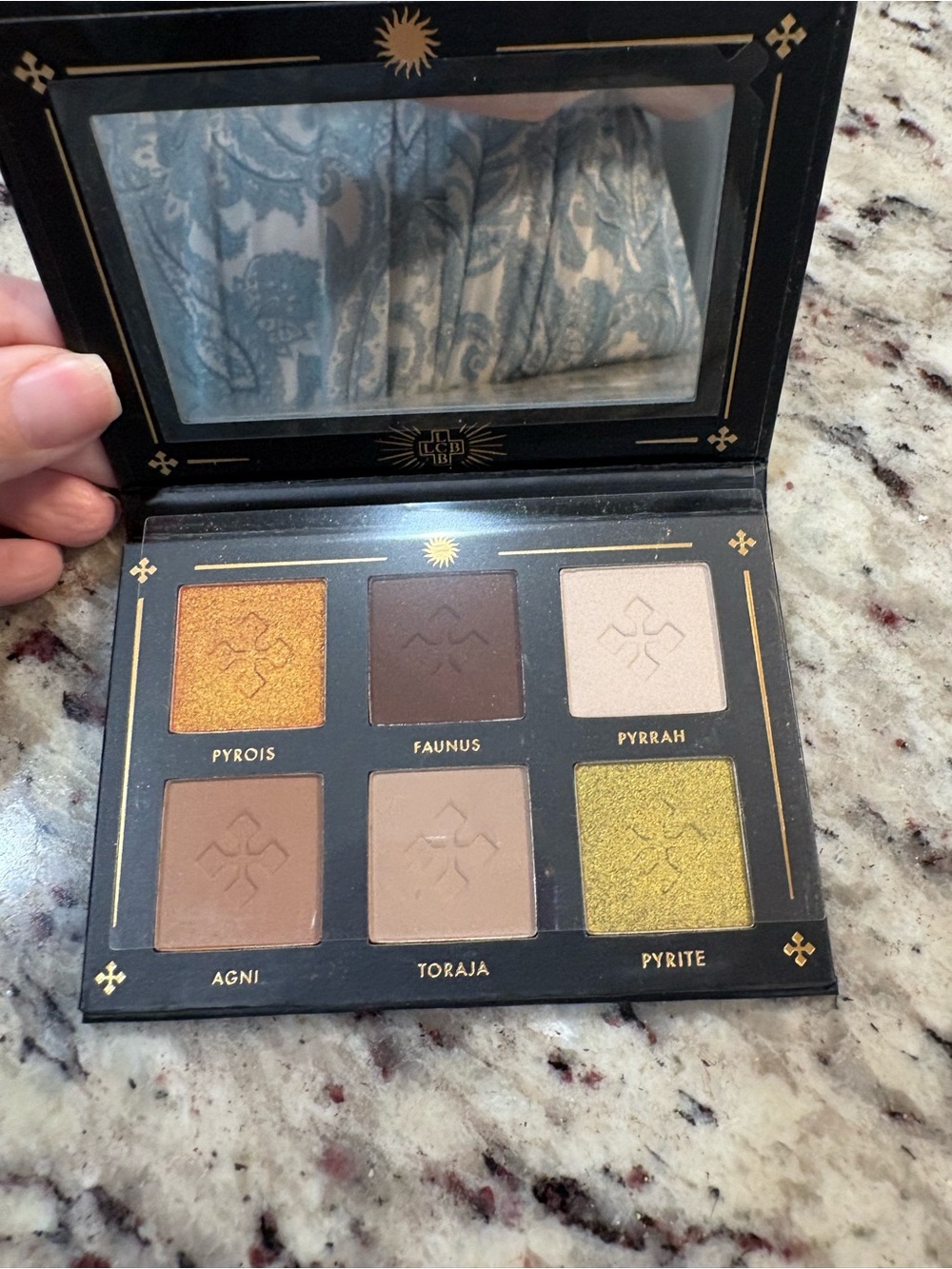 Lovecraft Beauty Mini Eyeshadow Palette — Warm Neutrals & Golds